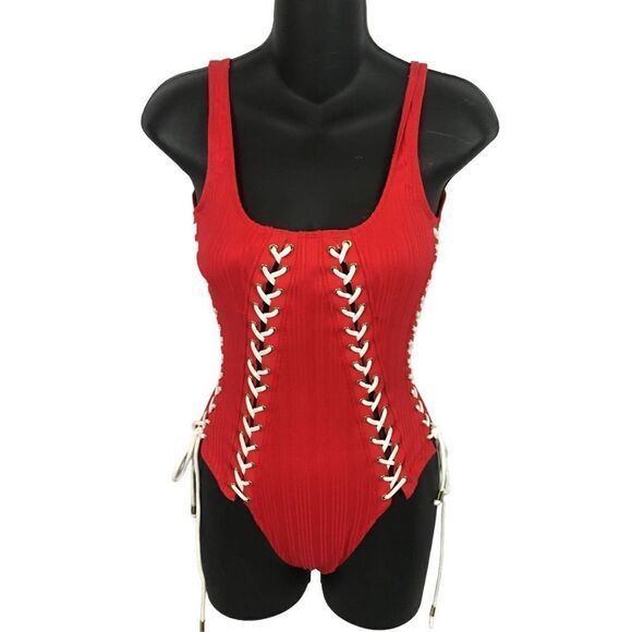 No Boundaries Juniors One Piece Swimsuit Size Small - Picture 1 of 6